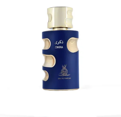 Produktbild von Alasrar Zikra Eau de Parfum Unisex Bergamotte Coacăze Iris Rose Praline Vanille Moschus
