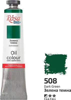 Produktbild von Ölfarbe Deep Green 508, 45 ml – Rosa