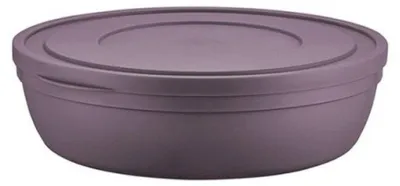 Immagine prodotto di Contenitore piatto con coperchio da 1,0 L - poco ingombrante e versatile - Viola