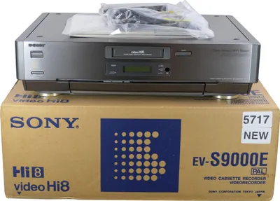 Immagine prodotto di Sony EV-S9000e - Video Hi8 |Video8 + correttore di base temporale TBC (NUOVO)