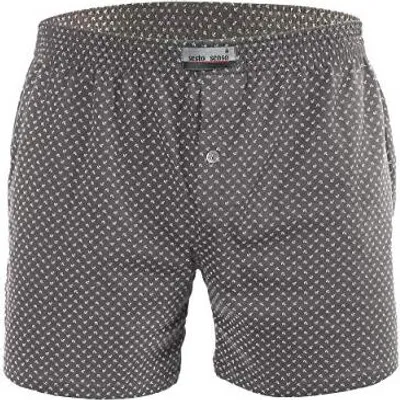Produktbild von Sesto Senso Herren Schlafanzughose Panther Anker Pyjamahose Unterwäsche 100% Baumwolle - NR 9 - L