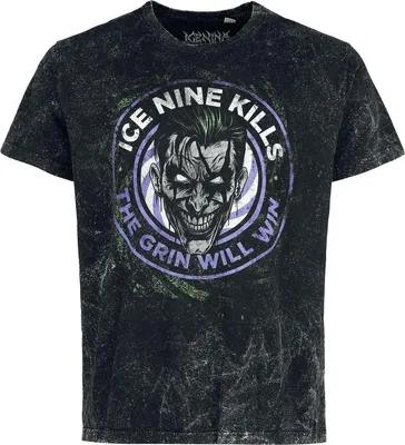 Produktbild von Ice Nine Kills T-Shirt Herren The Grin anthrazit M