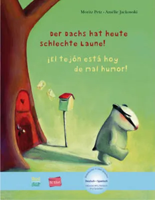 Obrázek produktu pro Der Dachs hat heute schlechte Laune! Kinderbuch Deutsch-Spanisch