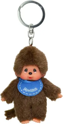 Produktbild von Junge blau Anhänger | 10 cm Monchhichi Sekiguchi | Schlüssel-Anhänger