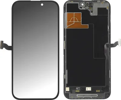 Produktbild von Kompatibel Soft OLED 120Hz Display Touchscreen Bildschirm (mit IC Ersatz) Schwarz Für Apple iPhone 14 Pro Max A2894, A2651, A2893, A2895 & Werkzeug