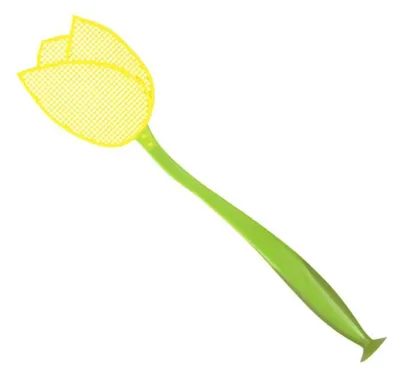 Produktbild von Fliegenklatsche Tulpe - Kunststoff - Gelb