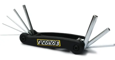 Produktbild von Pedro's Multifunktionswerkzeug Folding Hex, 8 Funktionen, Schwarz