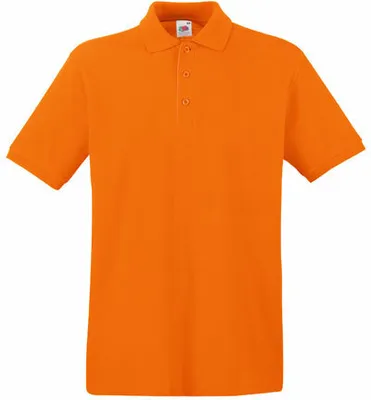 Produktbild von Fruit of the Loom - Premium Polo - Orange - XXL