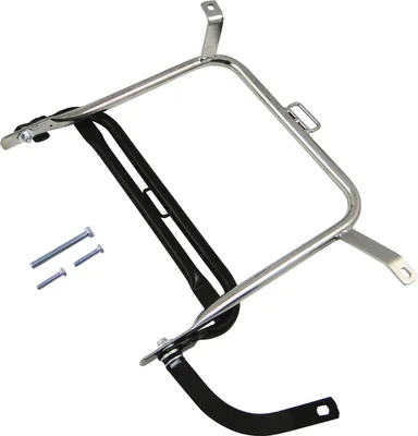Produktbild von Simson Seitengepäckträger links - S50, S51, S70 - Chrom + schwarz