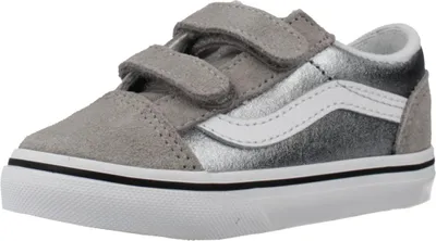 Image de Zapatillas Niño Modèle Vans Old Skool V Mtlc Couleur Argent