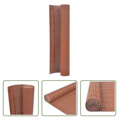 Immagine prodotto di The Living Store Recinzione da giardino bifacciale 110x300 cm Marrone