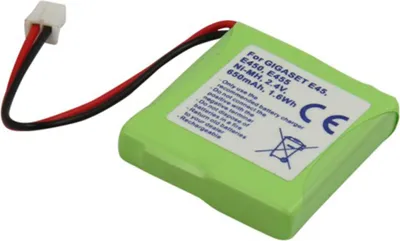 Immagine prodotto di Avizar, batteria per Siemens Gigaset E45/E450/E455, NiMH 650 mAh, verde