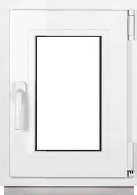 Obrázek produktu pro Framex sklepní okno malé okno bílé šířka x výška 40 x 55 cm (400 x 550 mm) dvojité (32 mm) otočné/sklopné DIN pravé - Premium - Všechny velikosti