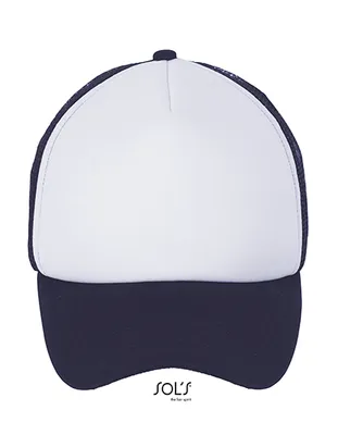 Immagine prodotto di SOLs 01668 | Cappello a bolla - Colore: Bianco/French Navy - Taglia: Unica