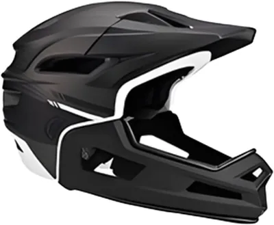 Image de Casque de VTT - Casque de vélo - Sécurité à vélo - Jugulaire amovible - Taille : 58-62 cm - Noir