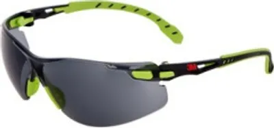 Produktbild von 3M Solus S1202SGAF Schutzbrille mit Antibeschlag-Schutz Grün, Schwarz DIN EN 166 (S1202SGAF)