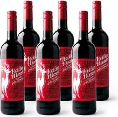 Produktbild von Roter Glühwein - Heißer Hirsch - 6x 0.75l