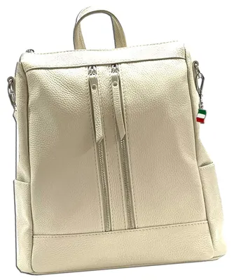Produktbild von Rucksack beige Florence Cityrucksack Leder ORF100I