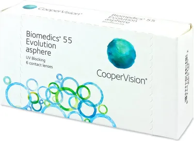 Zdjęcie produktu dla Biomedics 55 Evolution 6szt Moc: -5.25, (BC): 8.60, DIA: 14.20