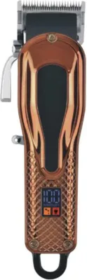 Image de INF Tondeuse à cheveux électrique professionnelle sans fil pour coiffeurs Or
