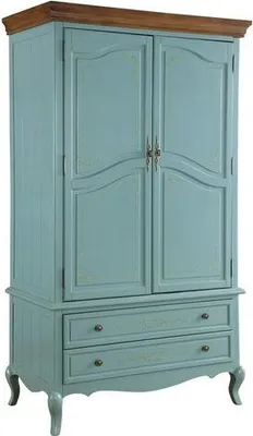 Obrázok produktu pre Šatníková skriňa v štýle vidieckeho domu 125 x 61 x 220 cm JVmoebel