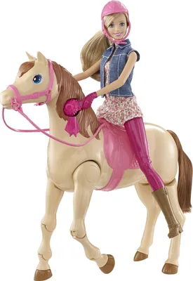 Produktbild von Mattel CMP27 Reitpferd und Puppe