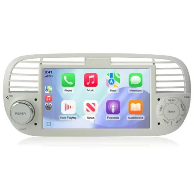 Immagine prodotto di Autoradio Android 7'' 64GB per Fiat 500/500C (2007-2015) con CarPlay e Android Auto Navigazione e Bluetooth
