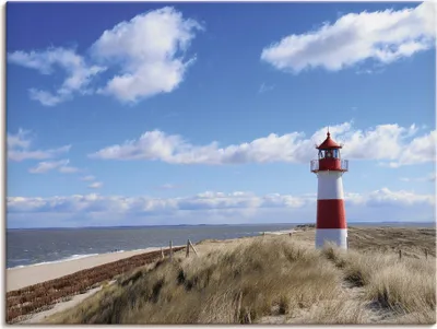 Produktbild von ARTland Leinwandbild Leuchtturm Sylt Größe: 60x45 cm