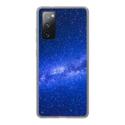 Produktbild von MuchoWow® Handyhülle Schutzhülle Hülle für Samsung Galaxy S20 FE Sternenhimmel - Universum - Blau - Jungen - Mädchen - Kinder Silikon Softcase Handy Hülle - Abdeckung