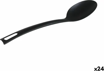 Obrázek produktu pro Lžíce Quttin Nylonová černá 29 x 6 cm (24 kusů)