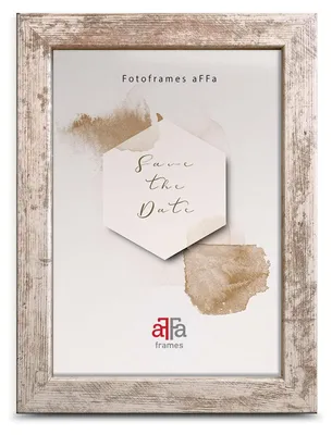 Produktbild von Fotorahmen 15x20 cm MDF Kiefer gebleicht aFFa Hekla Bilderrahmen