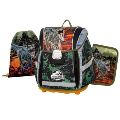 Zdjęcie produktu dla Tornister Oxybag 3-częściowy premium light - Jurassic World