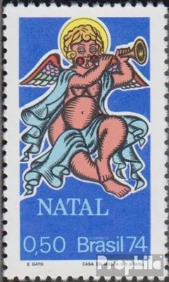 Produktbild von Briefmarken Brasilien 1974 Mi 1463 (kompl.Ausg.) postfrisch Weihnachten