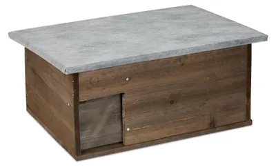 Produktbild von Igelhaus-Bausatz - Winterquartier mit Klapptür