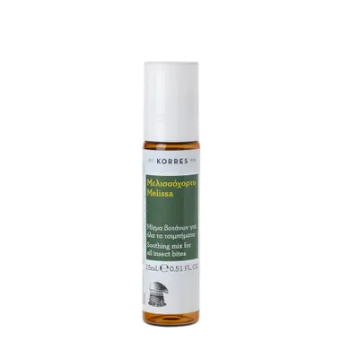 Zdjęcie produktu dla Korres – Melissochorto – Roll-On Stick na drobne ukąszenia owadów, 15 ml