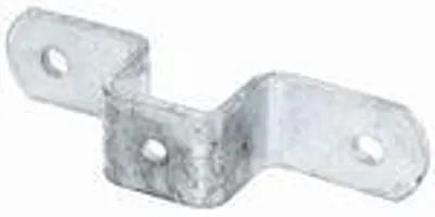 Immagine prodotto di Alberts 701529 Staffa di fissaggio per paletti universali, zincata a caldo, per paletti 30 x 30 mm, set da 3