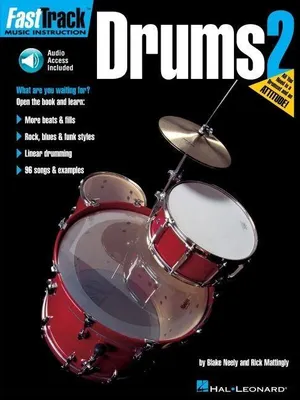 Produktbild von Fasttrack Drums Method Book 2 Book/Online Audio