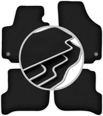 Immagine prodotto di Tappetini per auto CARLUX-SILVER per: Seat Altea XL Minivan (08/2008-2015)