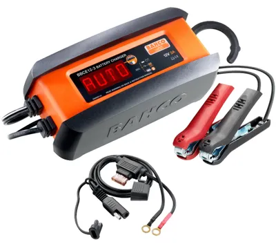 Produktbild von Bahco Batterieladegerät Erhaltungsladegerät 3 Ampere 12V Batterie KFZ Auto