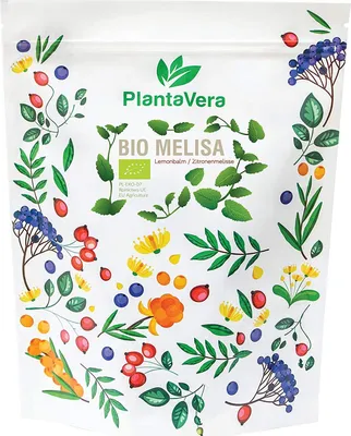 Produktbild von Melisse Organic, Melissentee, Organische Zitronenmelisse, Melissenblätter Kräutertee (Melissae officinalis) Tee für einen guten Schlaf 300G