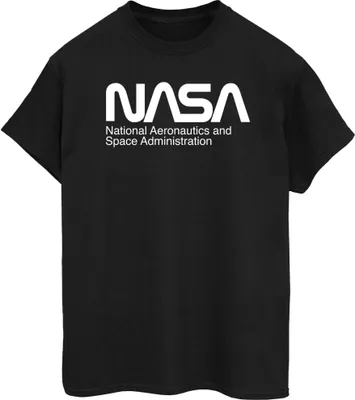 Produktbild von NASA - "Aeronautics And Space" T-Shirt für Damen BI51918 (3XL) (Schwarz)
