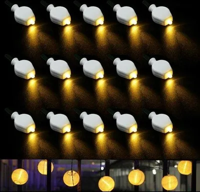 Image de 15 guirlandes lumineuses blanc chaud pour Noël