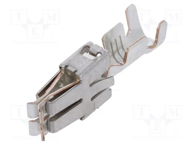 Productafbeelding van 2x contacten, vrouwelijk, verzild, 1,5-2,5 mm², klemverbinding, artikelnummer 927837-2. Overige connectoren