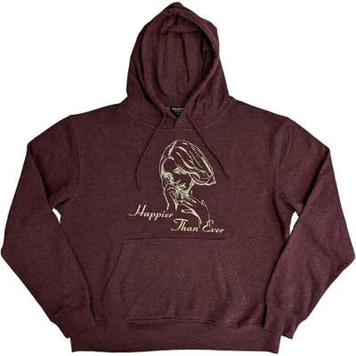 Obrázek produktu pro Billie Eilish Happier Than Ever Brown M Mikina