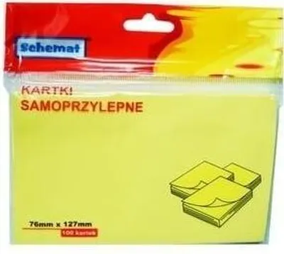 Image de Notes autocollantes 76x127mm 100pcs