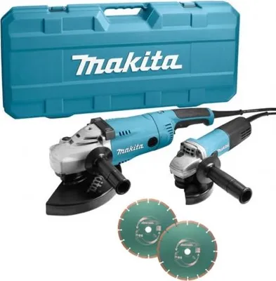 Produktbild von Makita 230 V Winkelschleifer-Set 125/230 mm DK0054X1