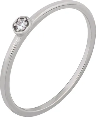 Produktbild von cai Ring 925/- Sterling Silber weiß 050 (15,9) Zirkonia 274270230