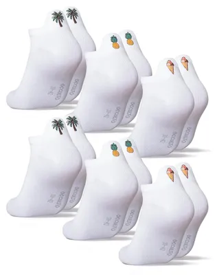 Produktbild von Occulto Damen & Herren Motiv Sneaker Socken 3-6er Pack (Modell: Luca)