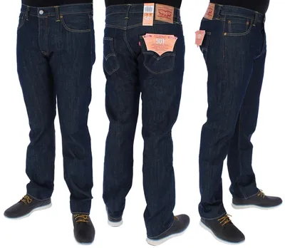 Productafbeelding van Levi's 501 heren jeans. Originele Levi's broek. Kleur: 501-0162 Marlon. Maten: W34/L32