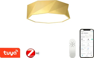 Obrázek produktu pro Immax NEO DIAMANTE Smart stropní svítidlo 40cm W zlaté Zigbee 3.0